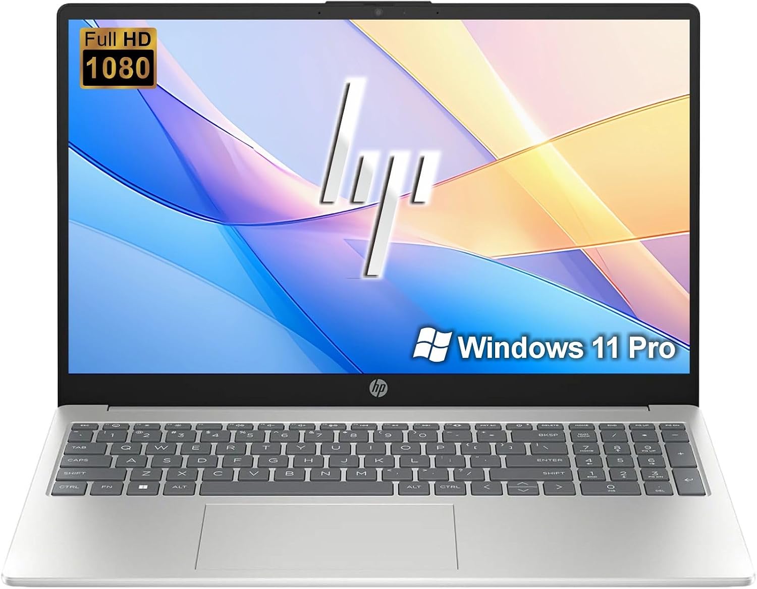 HP 15.6 inch FHD Business Laptop | Intel Dual Core Processor Series | 32GB RAM | 1TB SSD | SD Card Reader | Long Battery | Wi-Fi 6 | Windows 11 Pro | School, Business & Productivity