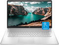 HP 17 Laptop, 17.3' HD+ Touchscreen, Intel Core i7-1255U Processor, 16GB RAM, 512GB SSD, Webcam, HDMI, Backlit Keyboard, Wi-Fi, Windows 11 Home, Silver