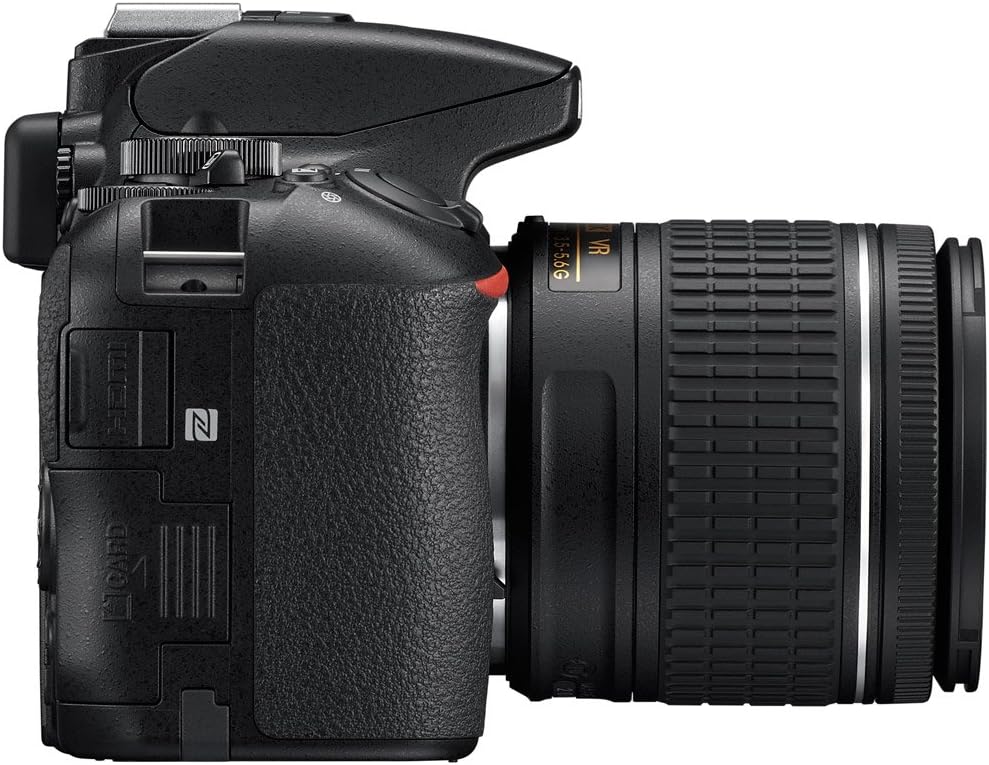 Nikon D5600 Digital SLR Camera & 18-55mm VR DX AF-P Lens - (Renewed)