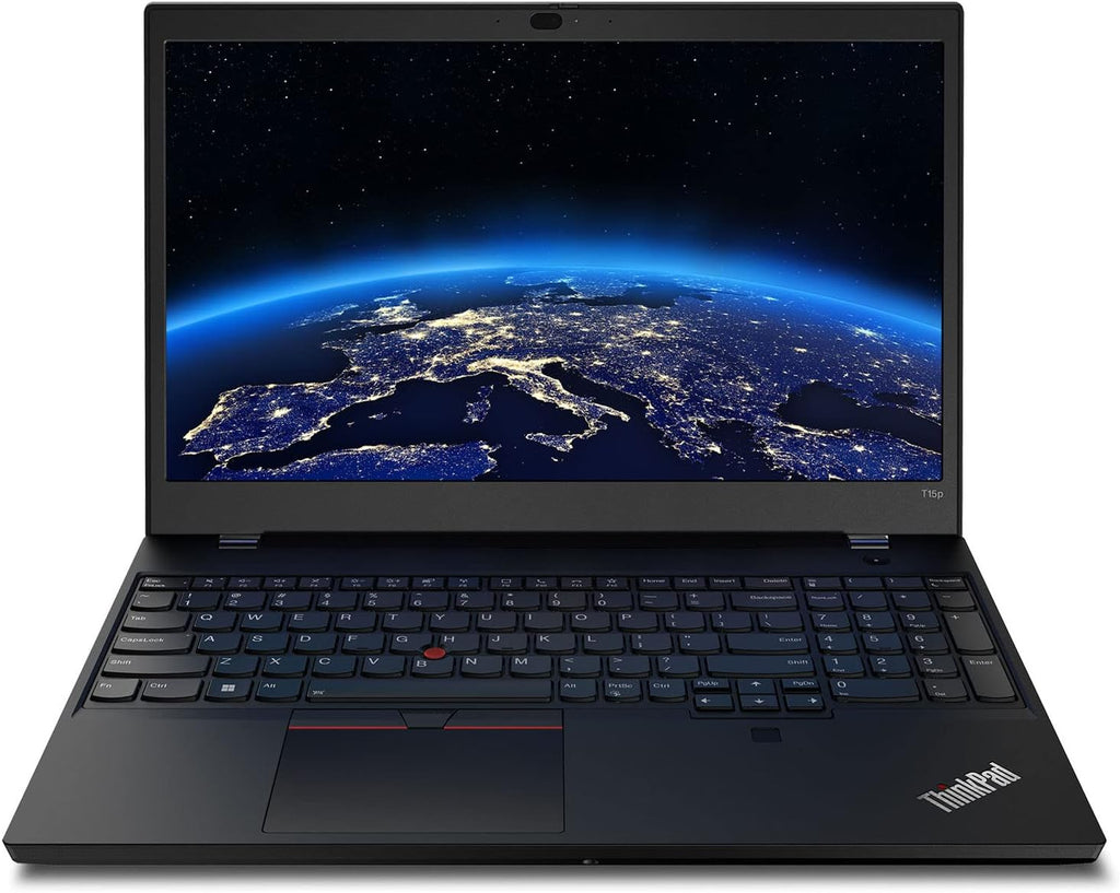 Lenovo ThinkPad T15p Gen 3 Laptop Computer with Intel i7-12800H vPro Processor, 15.6' FHD Display, 32GB DDR5 Memory, 1TB SSD Storage, and NVIDIA GeForce RTX 3050 4GB Dedicated Graphics (Black)