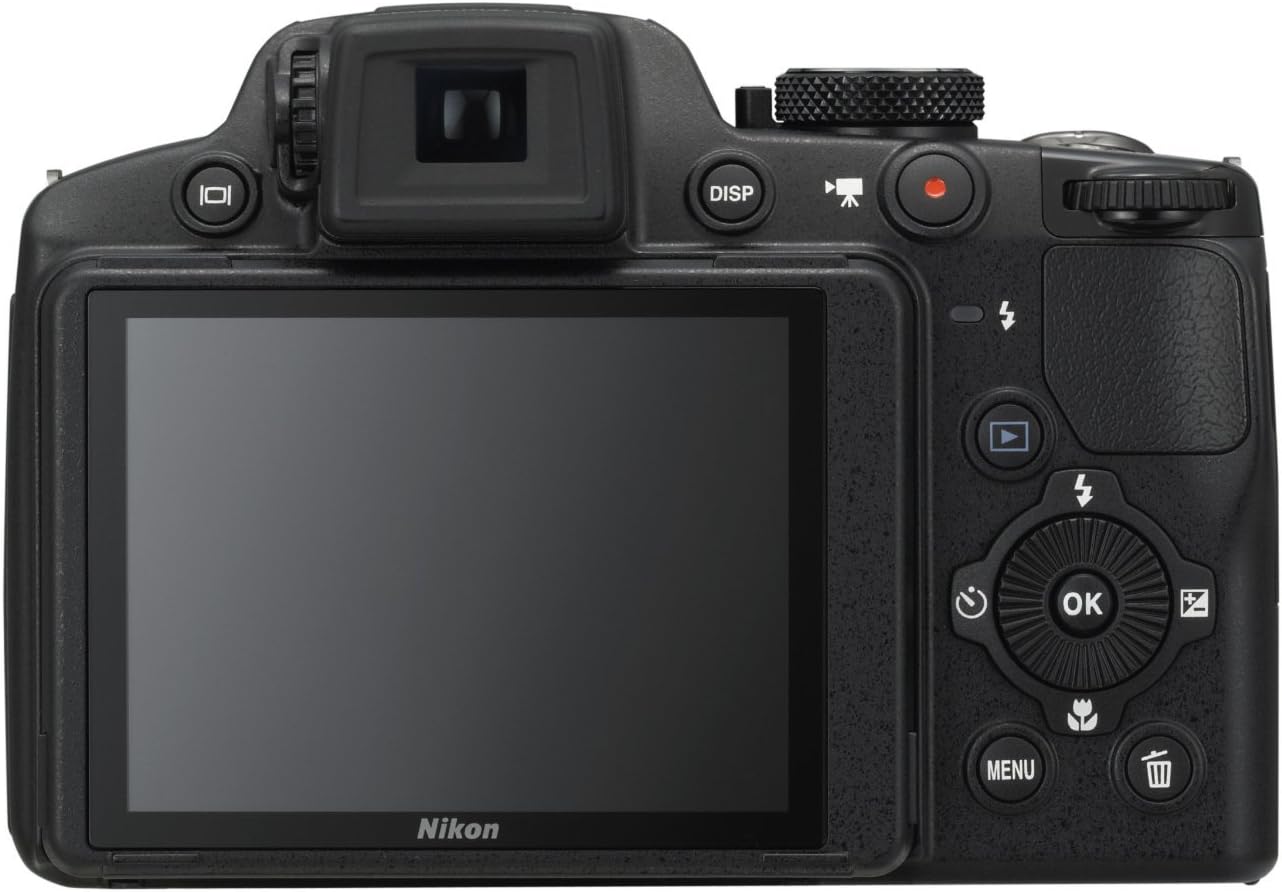 Nikon COOLPIX P510 16.1MP 42x Opt Zoom 3.0 LCD Digital Camera Black - (Renewed)