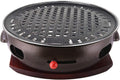 BBQ Barbeque Barbecue Grill, BBQ, Korean Household Charcoal Grill, Large Cast Iron Barbecue Meat Stove, Stainless Steel Grill Pan, 9 Styles (Color : H)