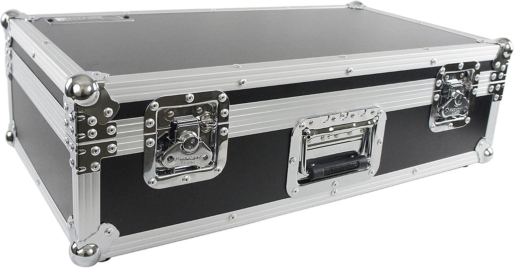 Harmony Audio Cases HCTPB24 Compatible With Guitar Effect Pedals Custom Hard ATA Flight 24' Pedal Board Case