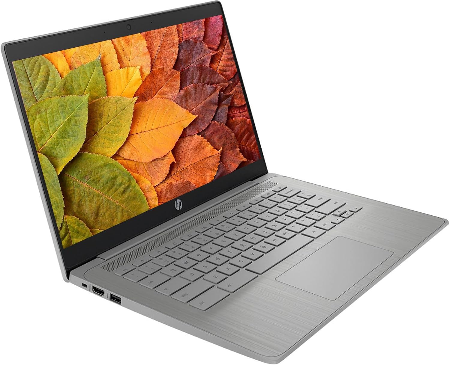 HP Chromebook Laptop Computer, 14' HD Display Chromebook Laptops, Intel Celeron CPU, 4GB RAM|192GB(64GB eMMC+128GB Card), Wi-Fi, Webcam, Chrome OS, Long Battery Life, for Student|Business, LE Cable