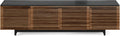 BDI Corridor 8173 Quad-Width Low Media Cabinet, Natural Walnut
