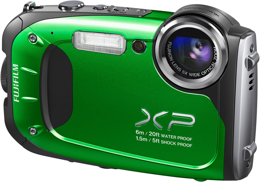 Fujifilm FinePix XP60 16 MP Digital Camera with 2.7-Inch LCD (Green)