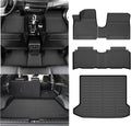 Cartist Floor Mats and Cargo Liner Fit for Ioniq 5 2022-2024 (with Unmovable Console) All Weather Floor Mat Ioniq 5 Accessories Heavy Duty Carpet Protection