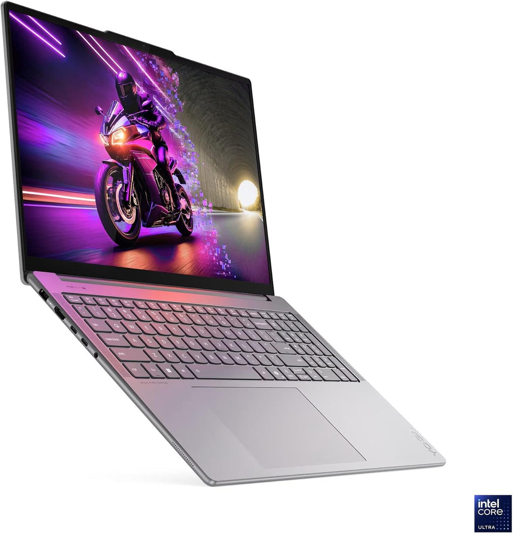 Lenovo Yoga Pro 9i 16 Laptop, Intel Ultra 9-285H, 16' 2.8K WQXGA+ (2880x1800) OLED Touch, 32GB LPDDR5x RAM 2TB SSD, GeForce RTX 5050, WiFi7, Backlit KB, Win11, Luna Grey, w/2TB USB Drive, W/GaLiMu