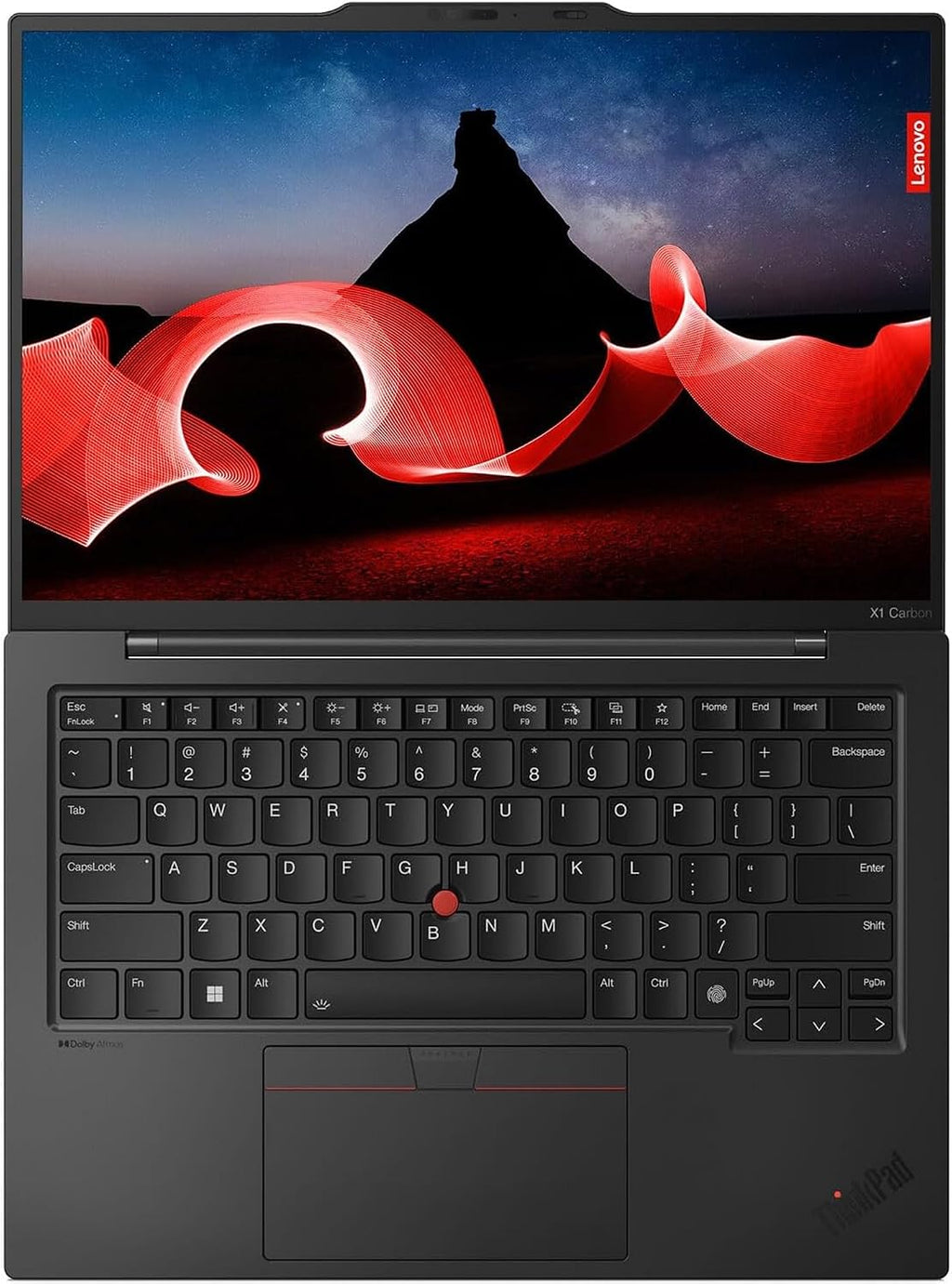 Lenovo Gen 13 ThinkPad X1 Carbon Touchscreen Laptop with Intel Ultra 7 255U Processor, 14' WUXGA 100% sRGB, 32GB DDR5 RAM, 1TB NVMe Performance SSD, FHD+ IR+ RGB Camera, and Windows 11 Pro