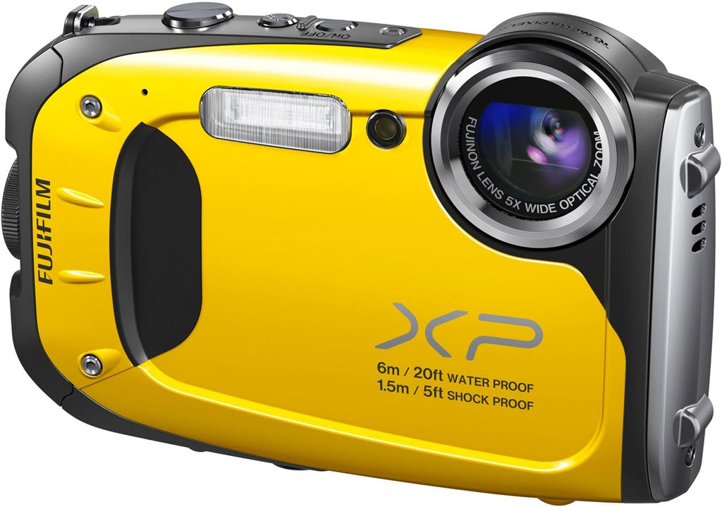 Fujifilm FinePix XP60 16 MP Digital Camera with 2.7-Inch LCD (Yellow)