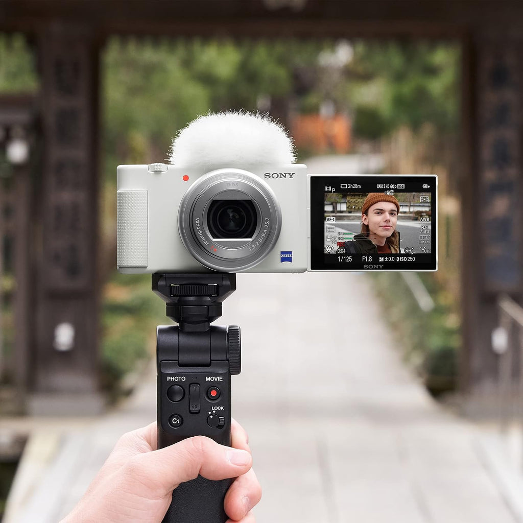 Sony ZV-1 Camera for Content Creators and Vloggers (White)