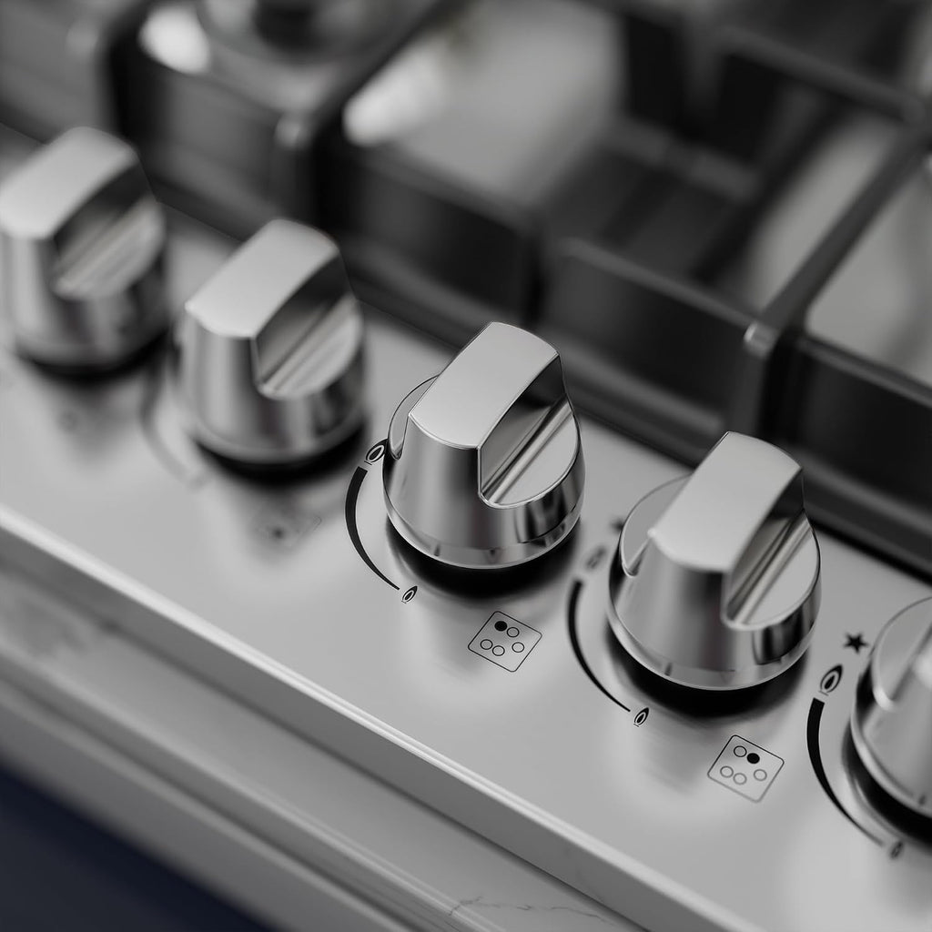 Empava 30 Inch Built-in Gas Cooktop with 5 Sealed SABAF Burners, Stainless Steel Surface, Ion Ignition, LPG/NG Convertible, Dishwasher Safe Grates