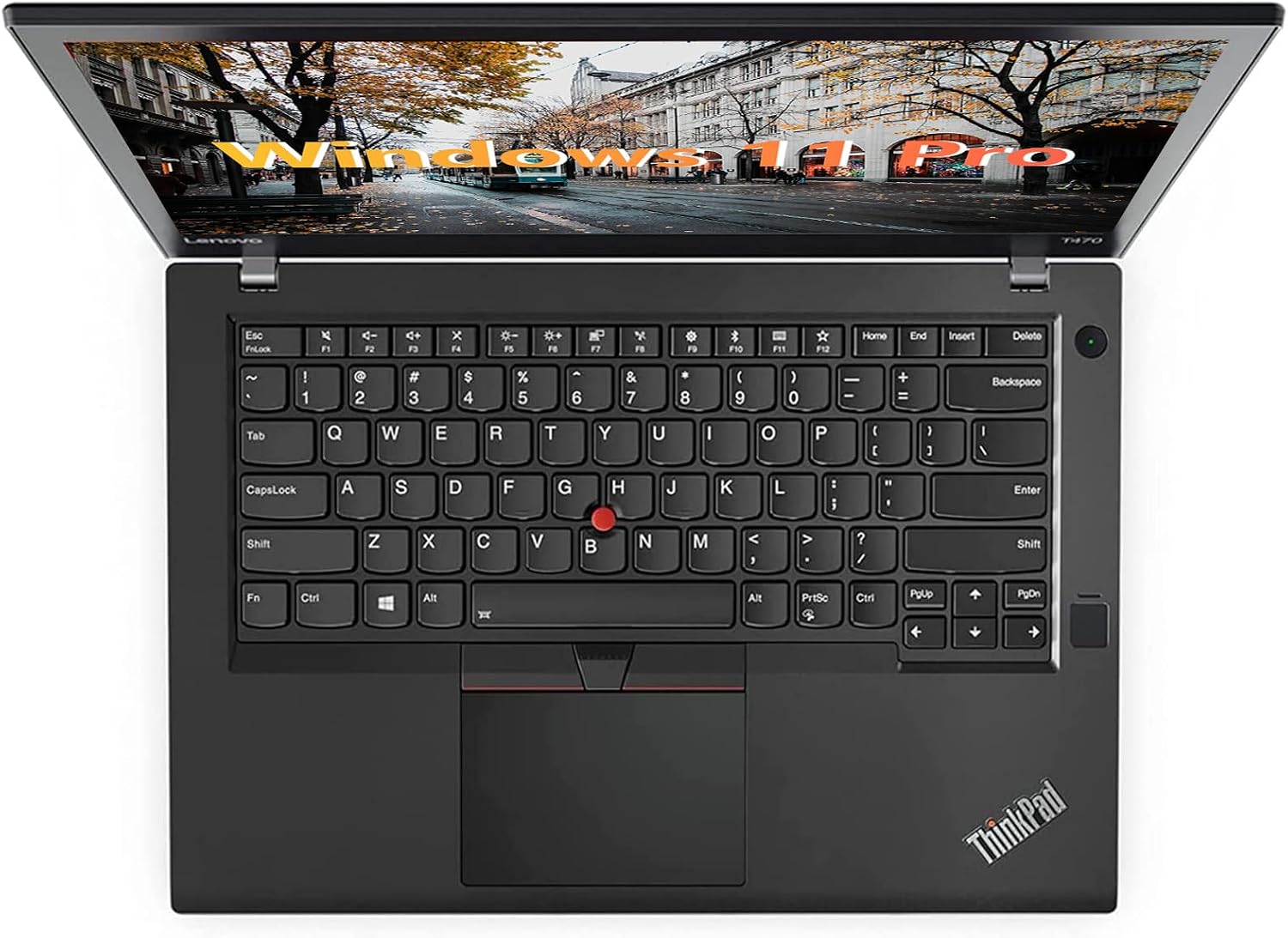 Lenovo ThinkPad T470 14' Laptop - Intel Core i5-6300, 16GB RAM, 512GB SSD, Webcam, Windows 11 Pro Business Notebook (Renewed)