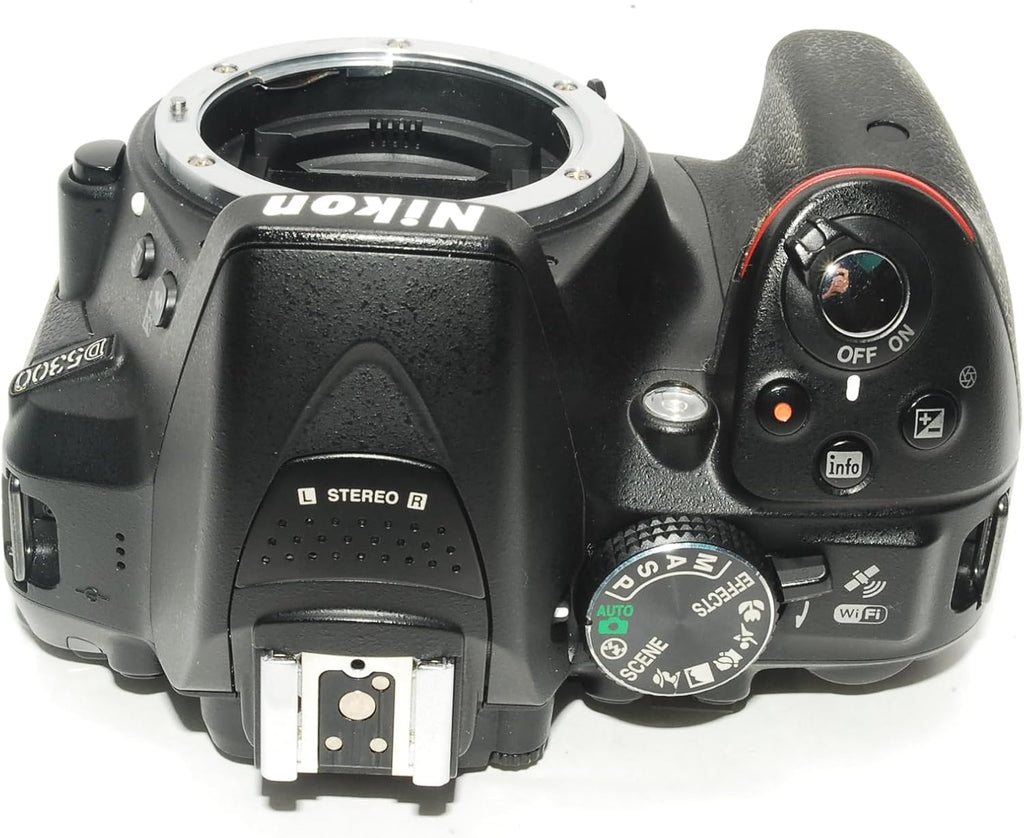Nikon D5300 24.2 MP CMOS Digital SLR Camera with 18-55mm f/3.5-5.6G ED VR II Auto Focus-S DX NIKKOR Zoom Lens - International Version (No Warranty)