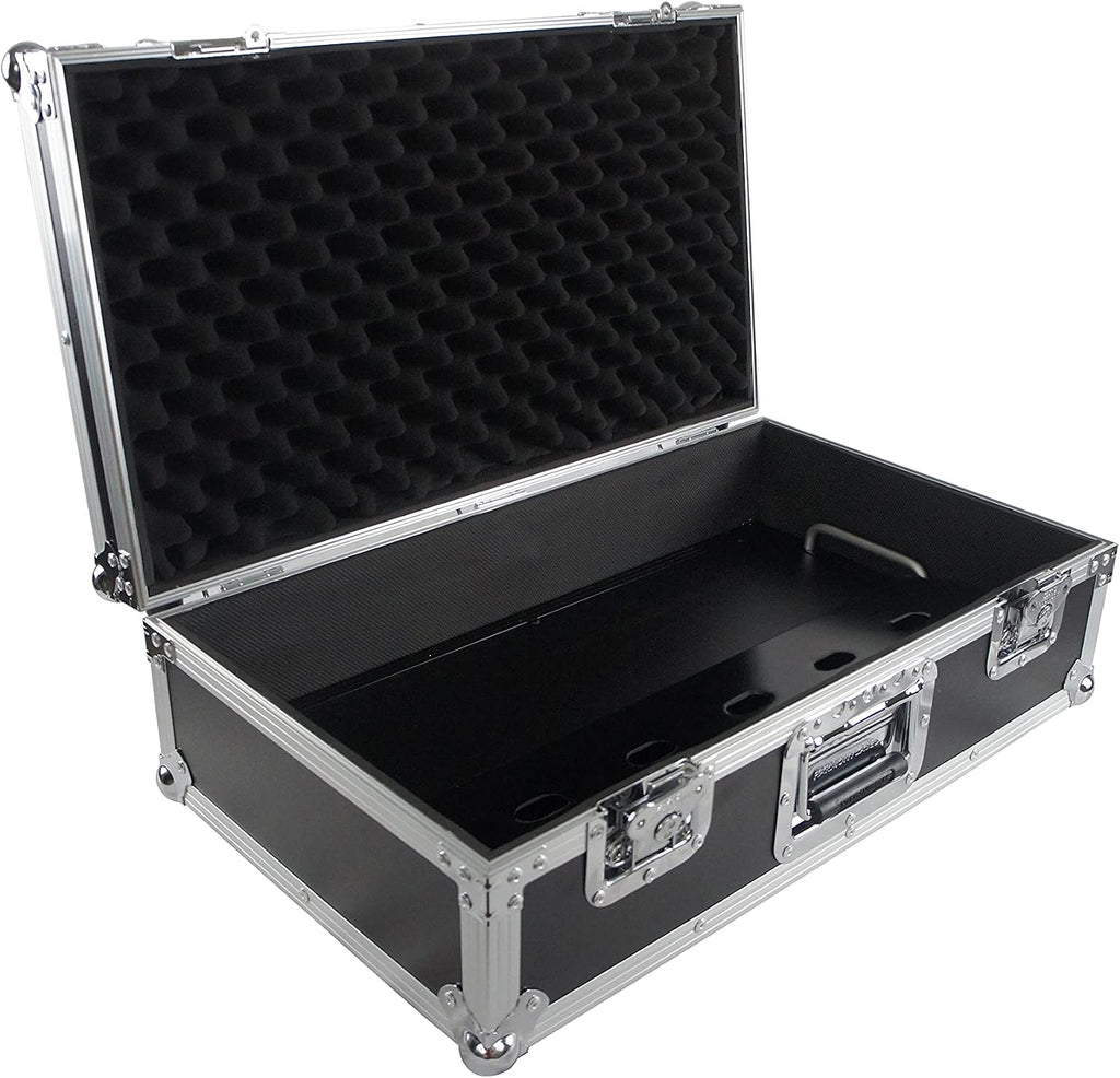 Harmony Audio Cases HCTPB22 Compatible With Guitar Effect Pedals Custom Hard ATA Flight 22' Pedal Board Case