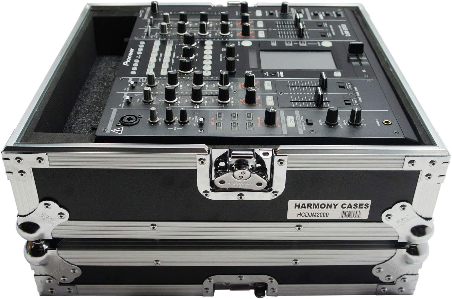 Harmony Audio Cases HCDJM2000 Flight Road Mixer Road Travel Case Compatible with Pioneer DJM-2000