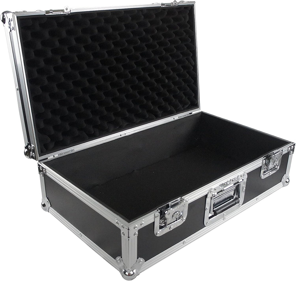 Harmony Audio Cases HCTPB22 Compatible With Guitar Effect Pedals Custom Hard ATA Flight 22' Pedal Board Case