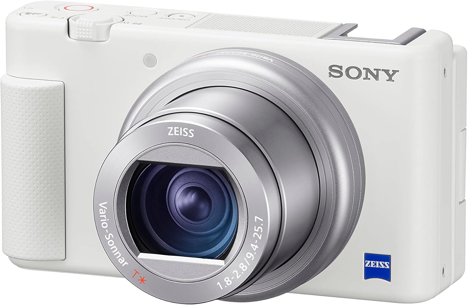Sony ZV-1 Camera for Content Creators and Vloggers (White)