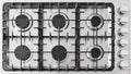 COSMO COS-DIC366 Drop-In Gas Cooktop with 6 Italian Made Sealed Burners, Cast Iron Grates, Metal Knobs, Liquid Propane Convertible, 36 inch, Stainless Steel