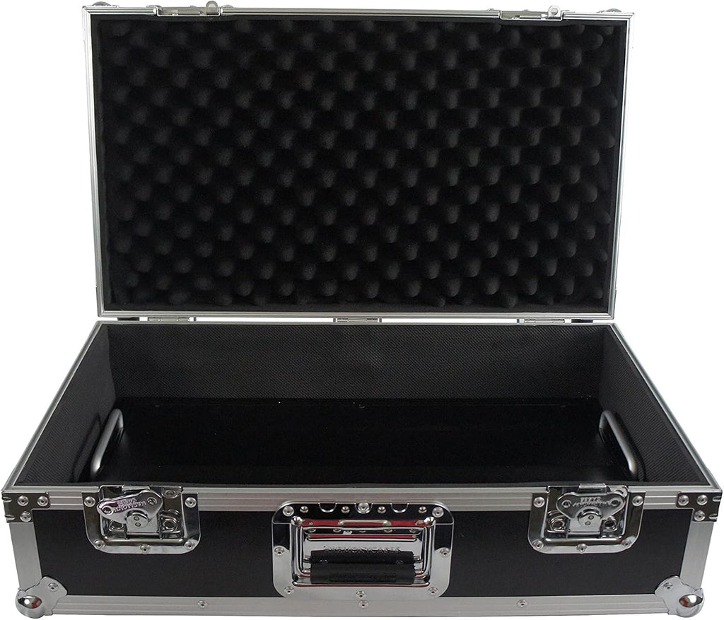 Harmony Audio Cases HCTPB22 Compatible With Guitar Effect Pedals Custom Hard ATA Flight 22' Pedal Board Case