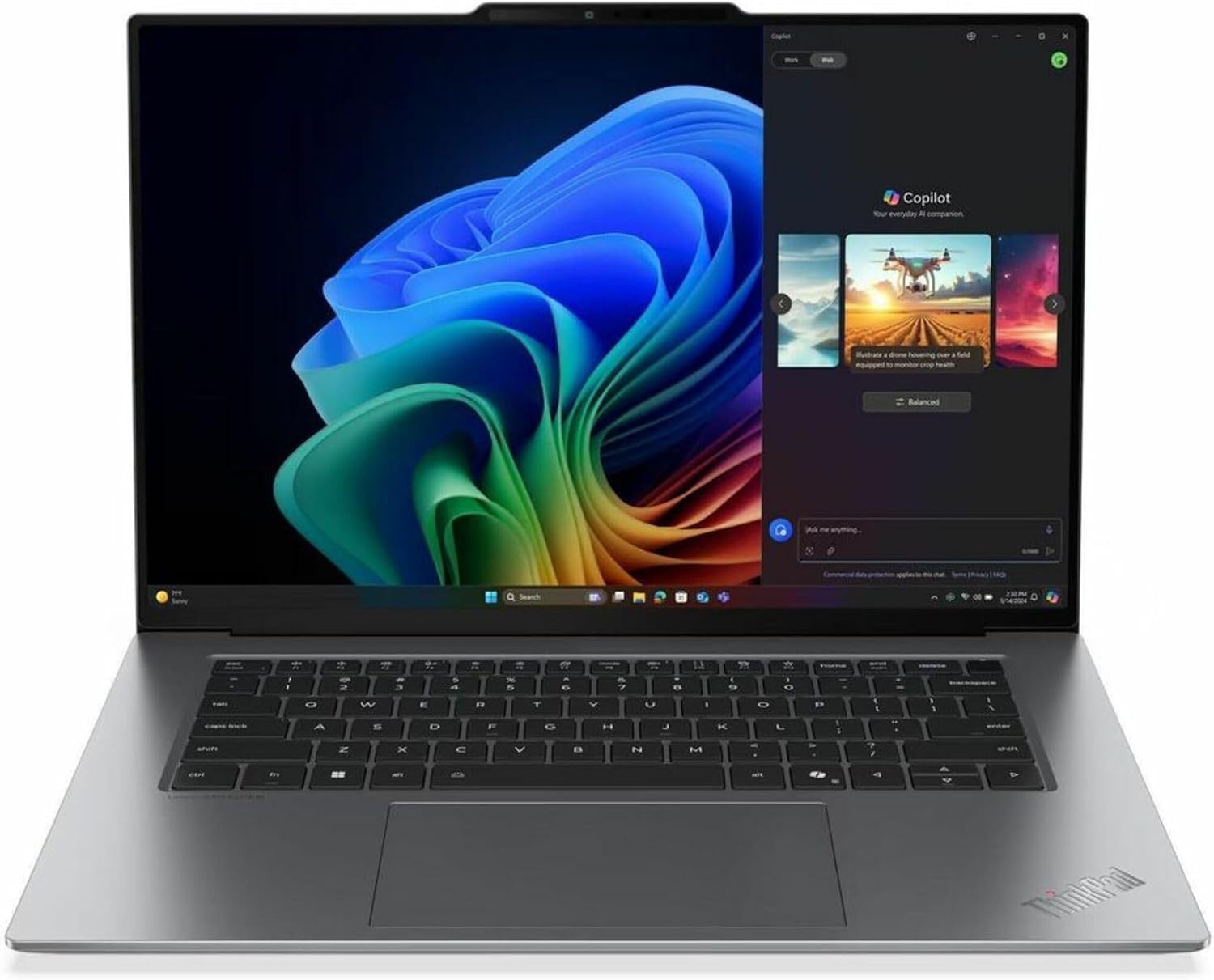 Lenovo ThinkPad X9 15 Gen 1 15.3' OLED CoPilot+ PC Touchscreen Notebook Intel Core Ultra 7 258V 32 GB LPDDR5x 1 TB SSD Intel Arc Graphics 140V Grey