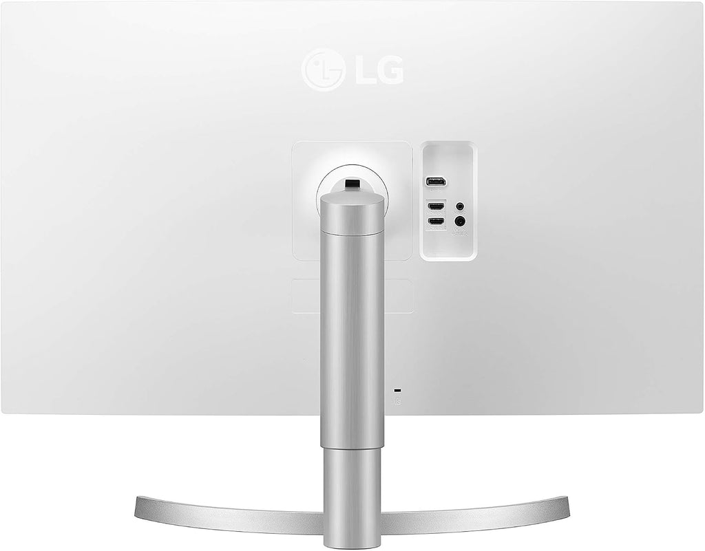 LG 32UN550-W Monitor 32' Ultrafine (3840 x 2160) Display, DCI-P3 90% Color Gamut, HDR 10, AMD FreeSync, Borderless Design, Tilt/Height Adjustable Stand - Silver