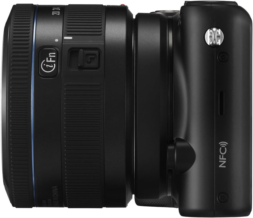 Samsung NX2000 20.3MP CMOS Smart WiFi Mirrorless Digital Camera with 20-50mm Lens and 3.7' Touch Screen LCD (Black) (OLD MODEL)