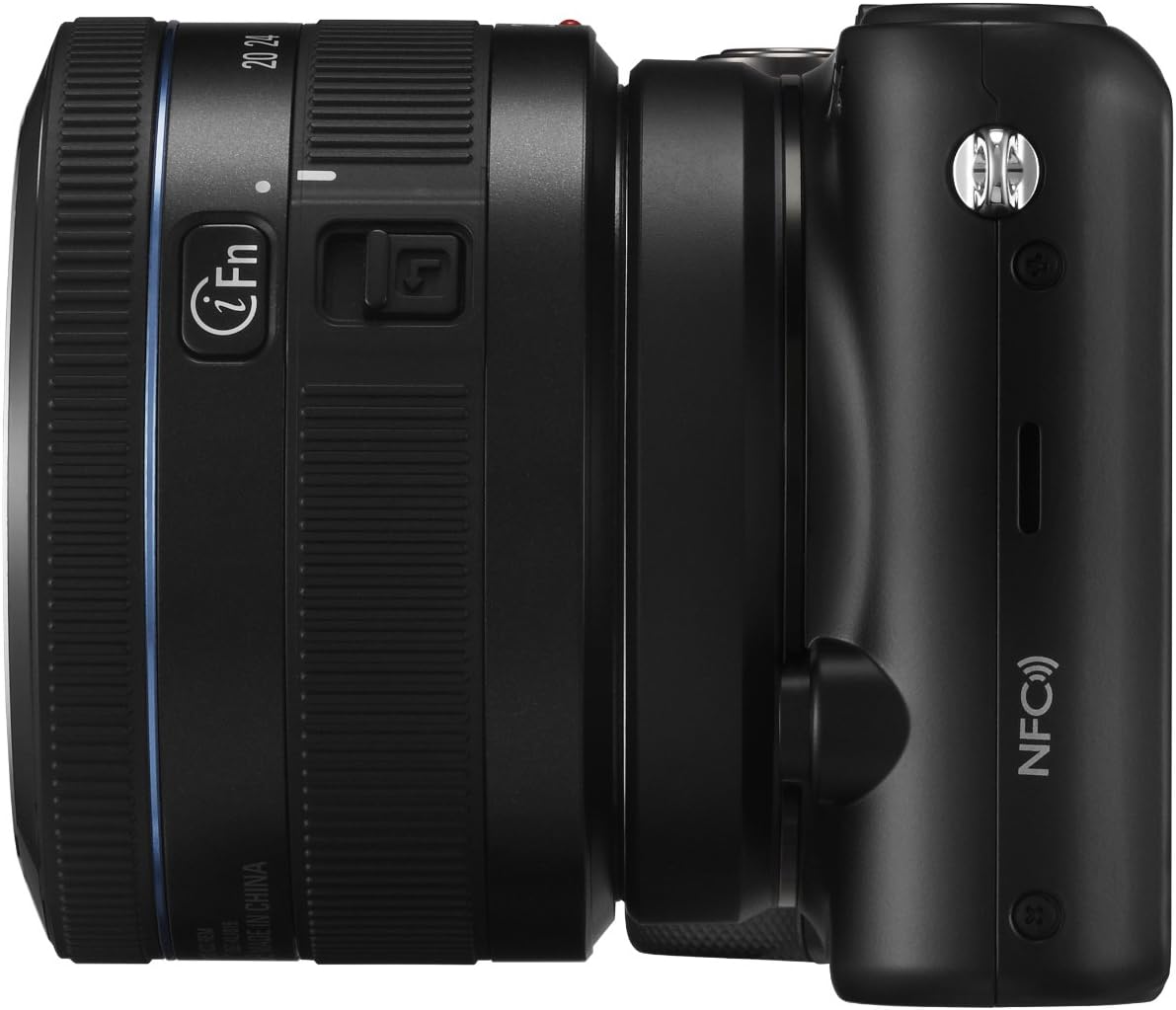 Samsung NX2000 20.3MP CMOS Smart WiFi Mirrorless Digital Camera with 20-50mm Lens and 3.7' Touch Screen LCD (Black) (OLD MODEL)