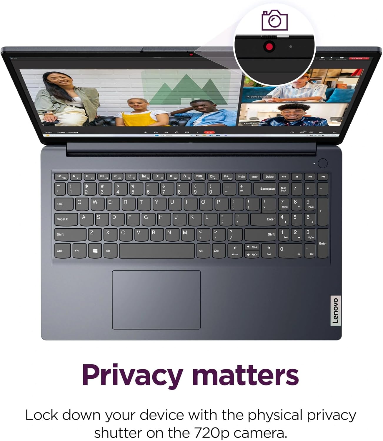 Lenovo IdeaPad 15.6' FHD IPS Touchscreen Laptop, Business AI Computer, Intel Core i5-1335U (10-Core Upto 4.6 GHz), 16GB RAM, 1TB Storage (512GB SSD+500GB Ext), MarxsolAccs, Win 11 Pro, Lifetime Office