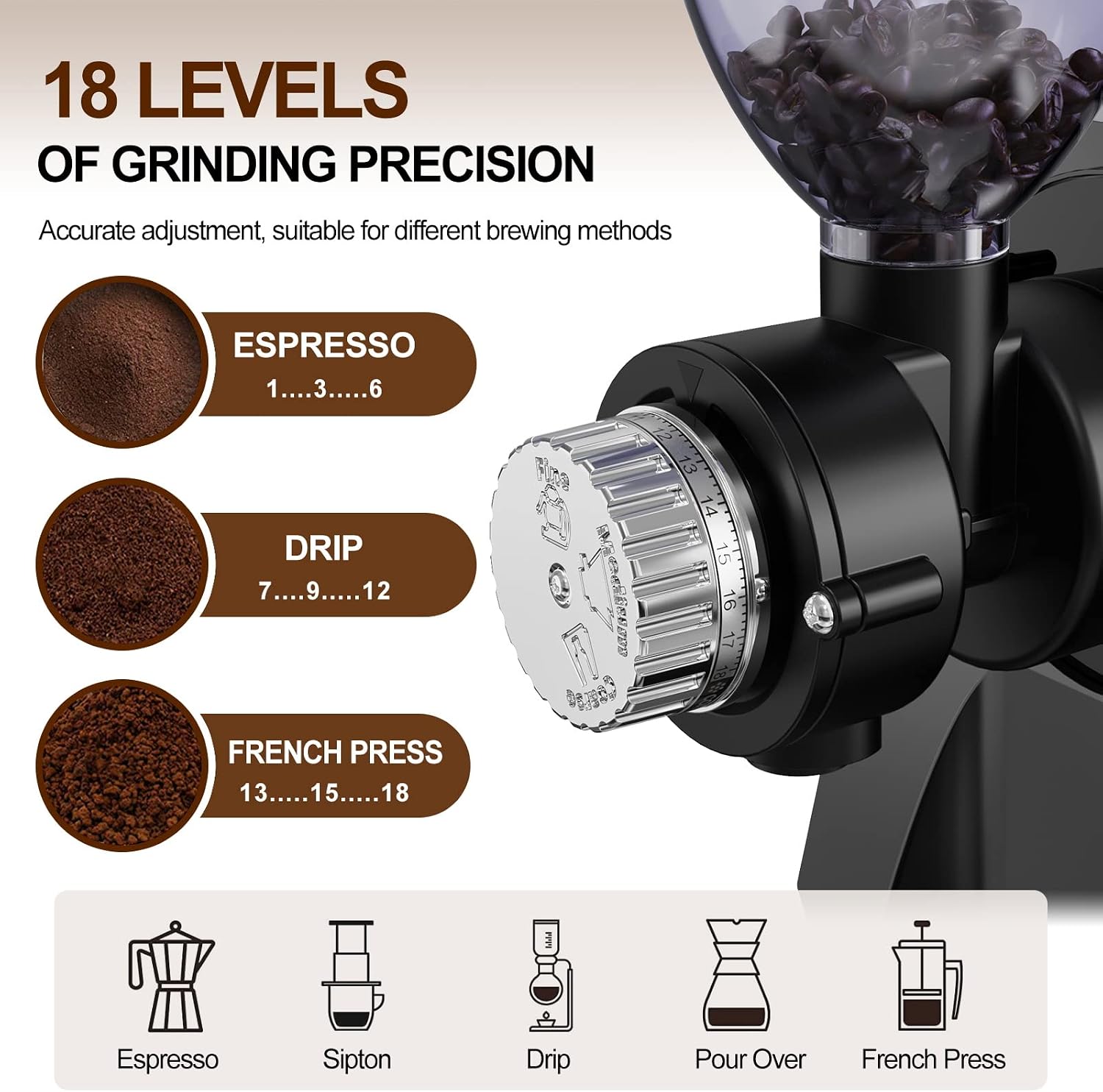 Cold Press Slow Juicers for Carrot Celery Ginger Beet, Electric Coffee Grinder, 250W Masticating Juicer Machine Vegetables Fruit Juice Extractor Easy To Clean Quiet Juicer BPA-Free Reverse Function