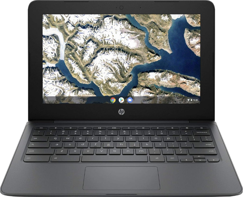 HP Flagship Chromebook, 11.6' HD (1366 x 768) Display, Intel Celeron Processor N3350, 4GB LPDDR2, 32GB eMMC, Chrome OS, HD Graphics 500, 11A-NB0013DX, Ash Gray