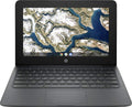 HP Flagship Chromebook, 11.6' HD (1366 x 768) Display, Intel Celeron Processor N3350, 4GB LPDDR2, 32GB eMMC, Chrome OS, HD Graphics 500, 11A-NB0013DX, Ash Gray