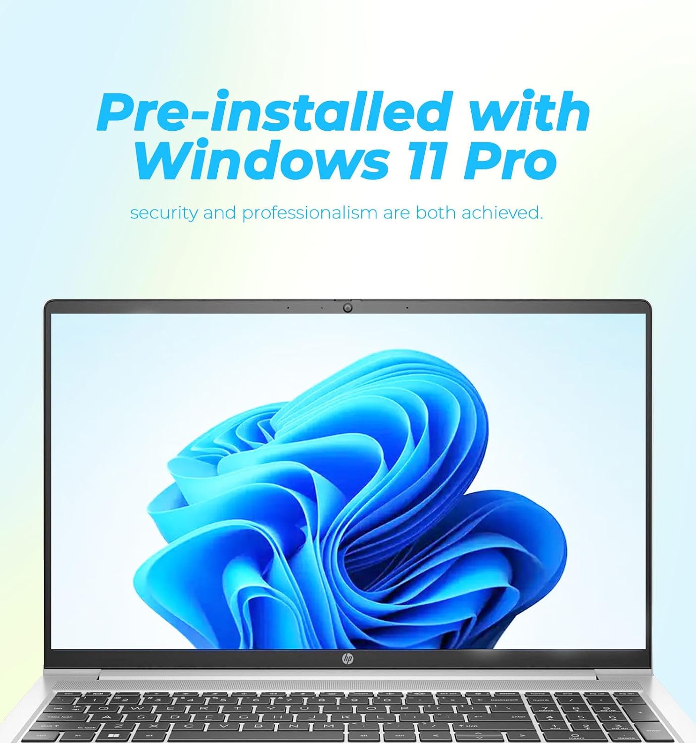 HP Latest 15.6' FHD Business Laptop, Intel Dual Core Processor Series, 16GB RAM | 256GB PCIe SSD, Wi-Fi 6, Copilot AI, SD Card Reader, Win11 Pro with Microsoft Office, for Work&Study