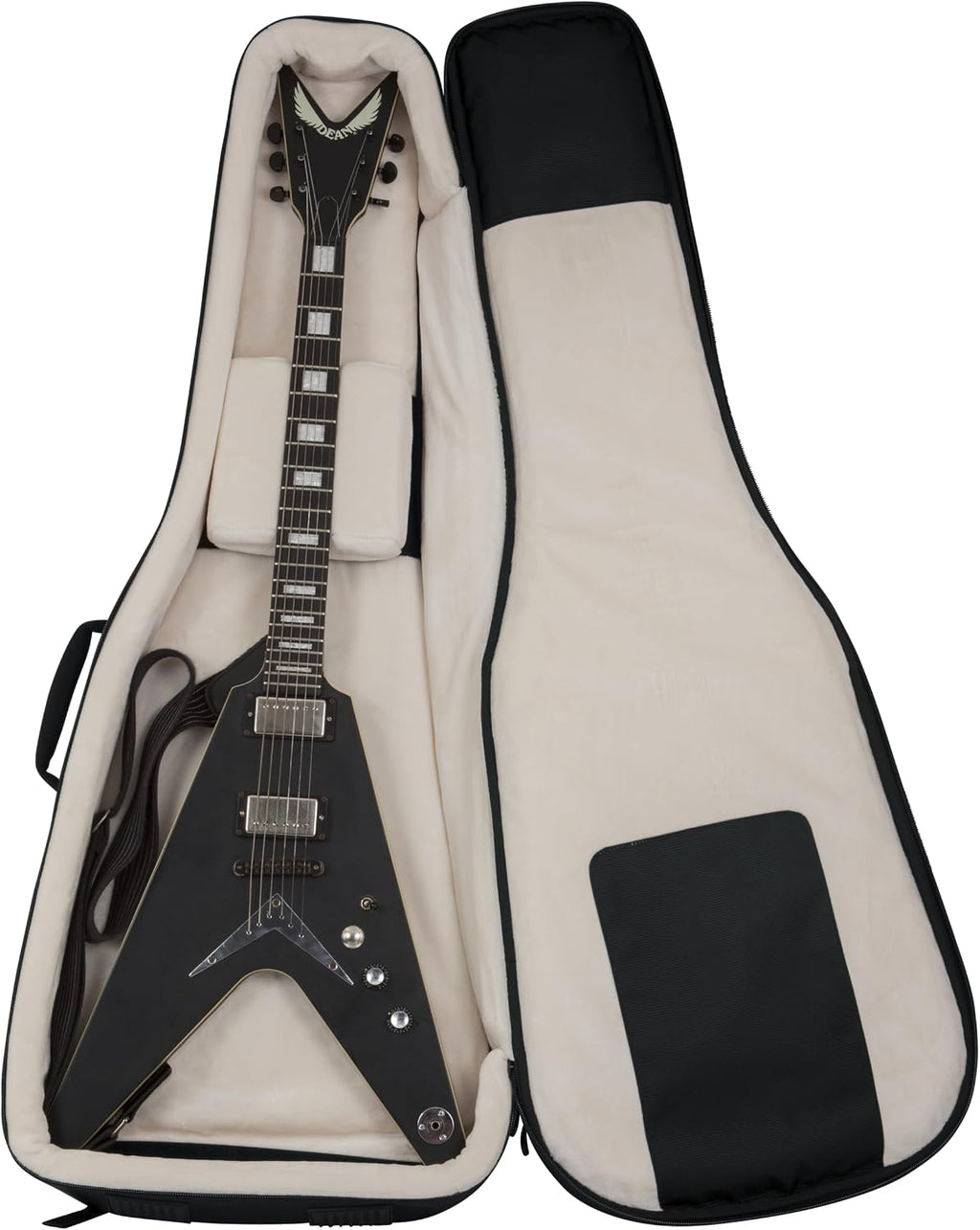 Gator Cases Pro-Go Series Ultimate Guitar Gig Bag, Fits 335 Semi Hollow or Flying V Style Guitars (G-PG-335V)