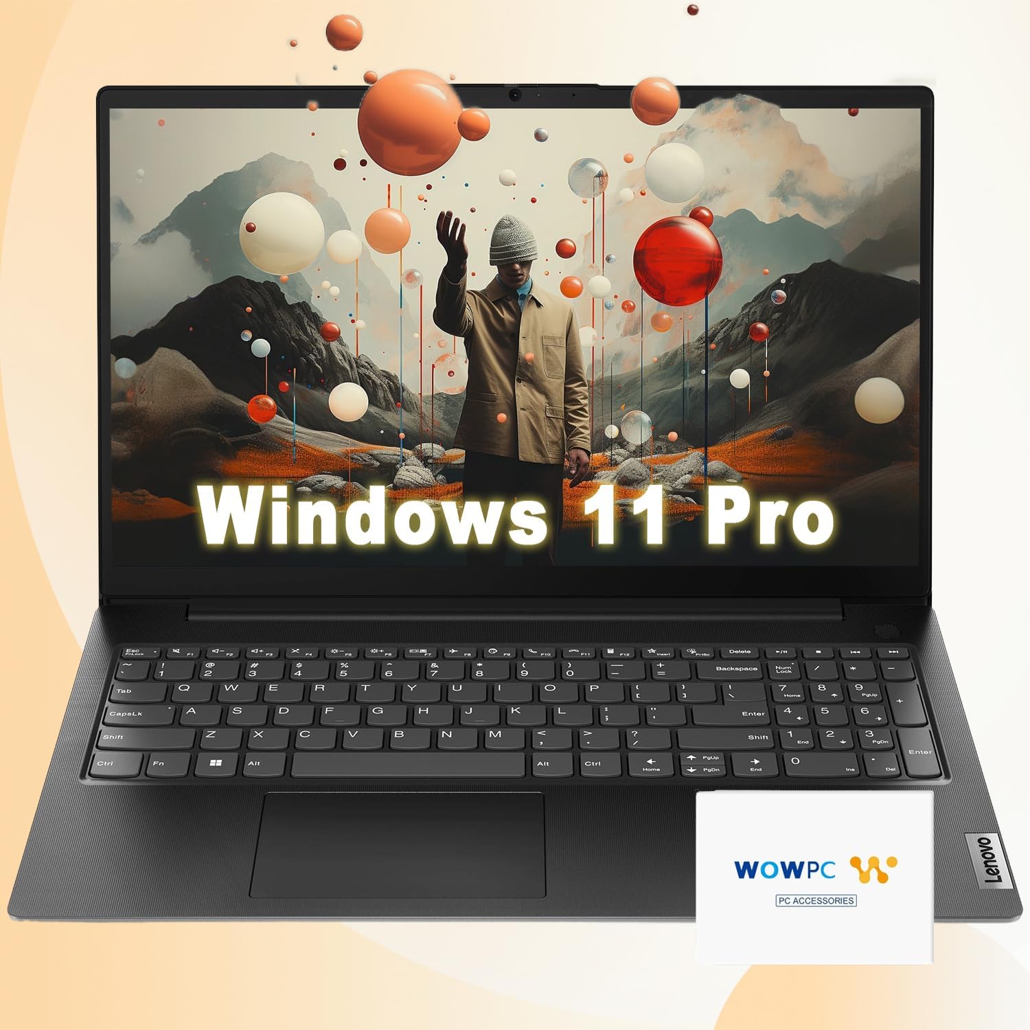 Lenovo V15 Business Laptop | Intel 4-core Processor | 15.6' FHD (1920 x 1080) | 32GB RAM | 2TB SSD | Ethernet RJ-45 | Military Durability | Windows 11 Pro | w/WOWPC 500GB External Storage