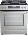 Rangaire RRI303GS 30' Glass Touch Induction Range Oven - Stainless Steel, Induction Burners, True Convection, Self Cleaning, Easy Reach Racks