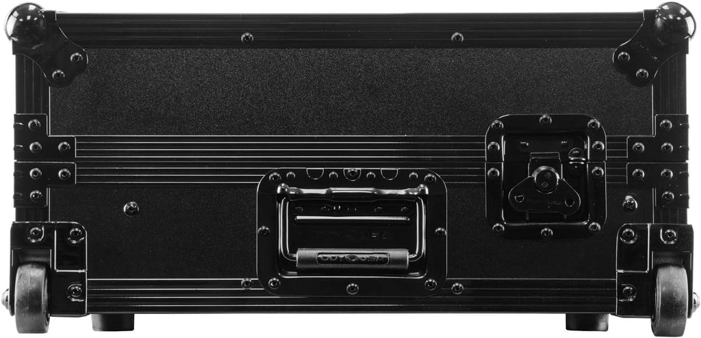 Odyssey FZGSDDJGRV6BL1UCW AlphaTheta DDJ-GRV6 1U Case in Black with Patented Glide Platform and Corner Wheels