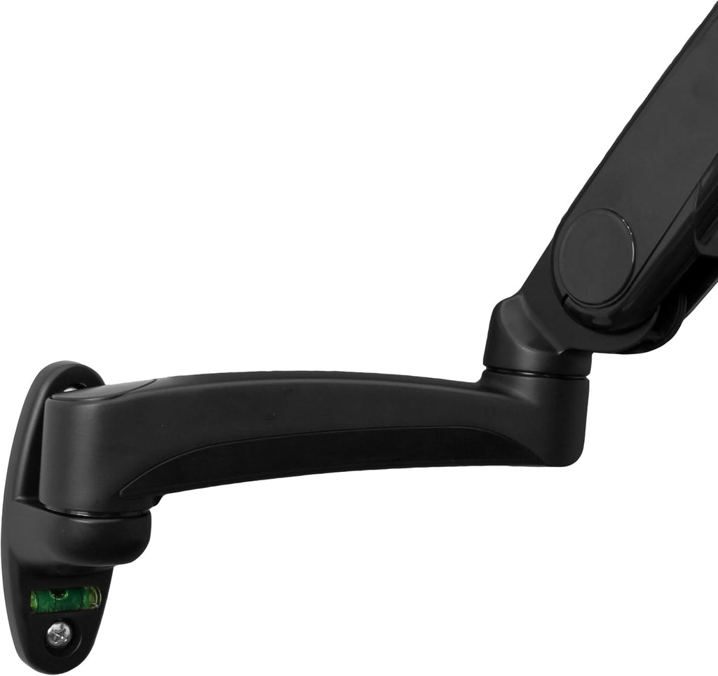 StarTech.com Wall Mount Monitor Arm - Full Motion Articulating - Adjustable - Supports Monitors 12' to 34' - VESA Monitor Wall Mount - Black (ARMPIVWALL)