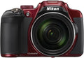 Nikon COOLPIX P610 Digital Camera with 60x Optical Zoom and Built-In Wi-Fi (Red)