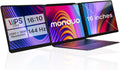 16' Pro Triple Laptop Screen Extender, Dual 16' 2k Portable Monitors, 144Hz, 100% DCI-P3, Compatible with 16' MacBook Pro M1, M2, M3, M4 & Windows Laptops, for Gaming, Creators, & Professional