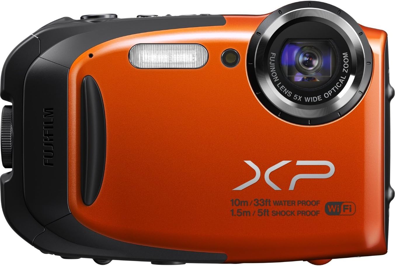 Fujifilm XP70 16 MP Digital Camera with 2.7-Inch LCD (Orange)