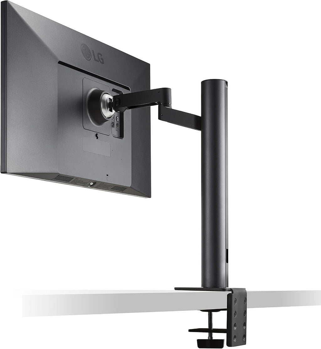 LG 27UN880-B Ultrafine Monitor 27' UHD (3840 x 2160) IPS Display, sRGB 99% Color Gamut, VESA DisplayHDR 400, USB Type-C, Ergo Stand - Black