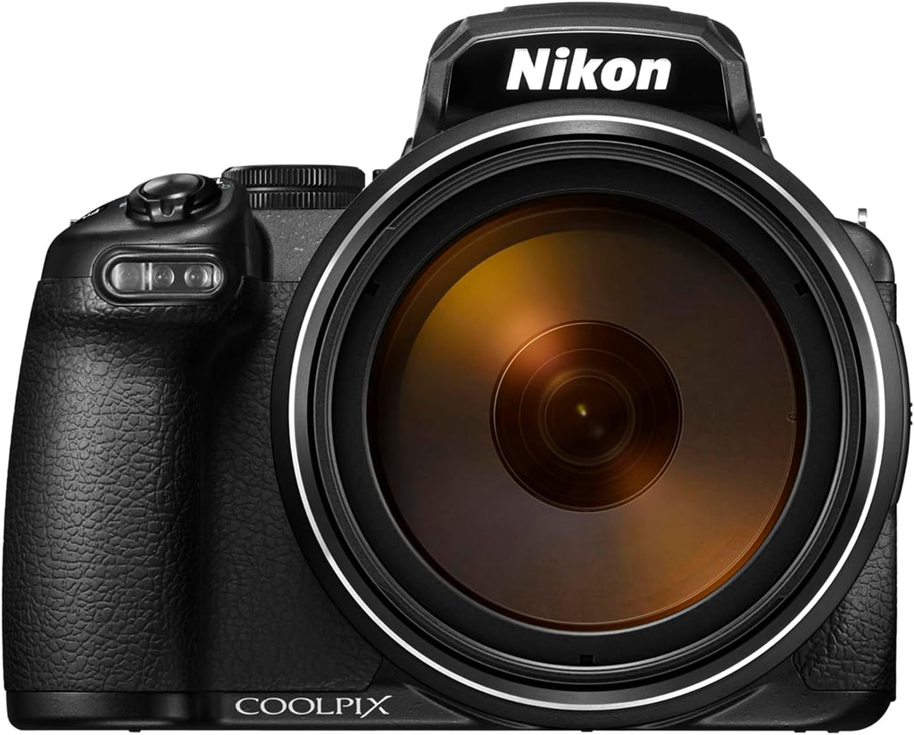 Nikon COOLPIX P1100 Superzoom Digital Camera | 125x Optical Zoom with Image Stabilization 16MP 4K Ultra HD Video Wi-Fi (Black) Bundle with Deco Gear Photography Bag + 64GB Card & Accessories Kit