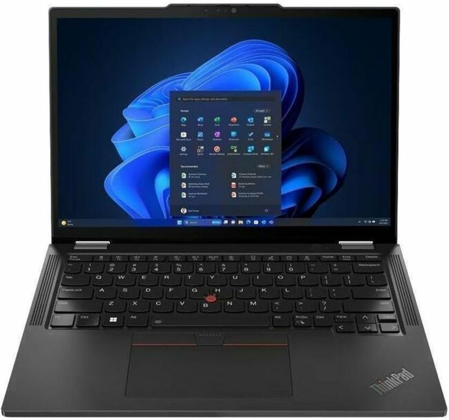 Lenovo ThinkPad X13 Gen 5 21LW002BUS 13.3' Touchscreen Convertible 2 in 1 Notebook - WUXGA - Intel Core Ultra 7 165U - vPro Technology - 16 GB - 1 TB SSD - English Keyboard - Black