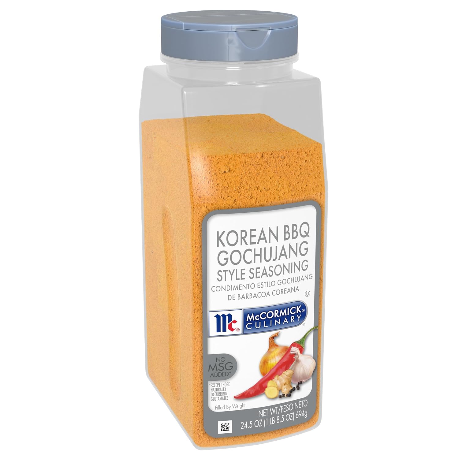 McCormick Culinary Seasoning, Korean BBQ Gochujang Style, No MSG Added, Gluten Free, For Culinary & Professional Kitchens, 24.5 oz (Pack of 6)