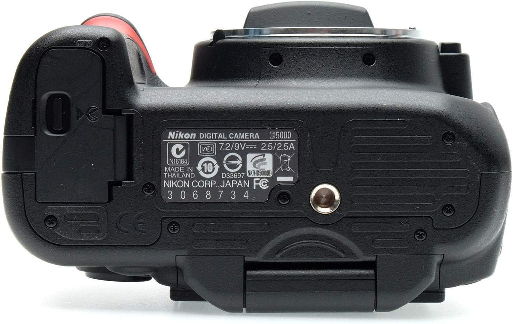 Nikon D5000 12.3 MP DX Digital SLR Camera with 2.7-inch Vari-angle LCD (Body Only)