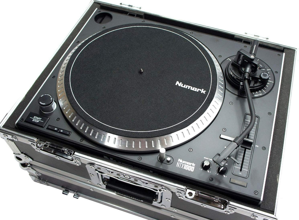 Harmony Audio HC1200BMKII-5 Compatible with Numark NTX1000 Flight Foam DJ Turntable Custom Case