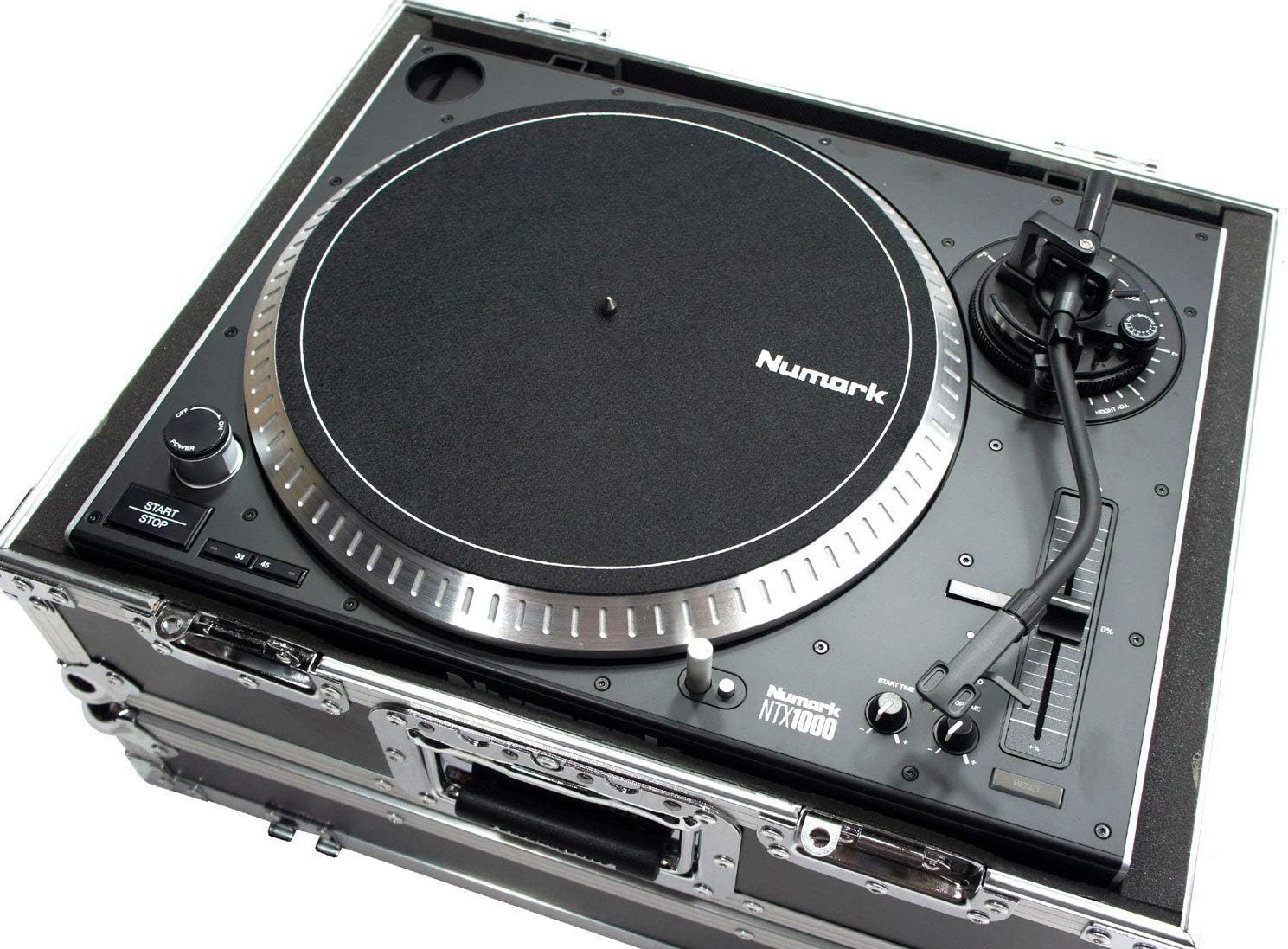 Harmony Audio HC1200BMKII-5 Compatible with Numark NTX1000 Flight Foam DJ Turntable Custom Case