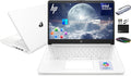 HP 14' Laptop Ultrabook 2026 Business Student Computer with MS Office, Copilot AI, Intel CPU Upto 2.8GHz, 8GB RAM, 628GB Storage (128GB SSD+500GB Ext), Wi-Fi 6, MarxsolAccessory, Win 11 Pro, White