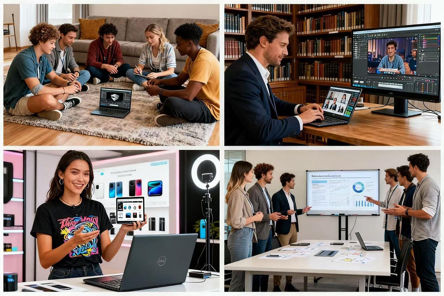 Dell 15.6' FHD Touchscreen Laptop | 13th Gen Intel Core i5-1334U(Beat i7-1250U) | 8GB RAM | 256GB PCIe SSD | Wi-Fi 6 | 1080p Webcam | Copilot AI | USB-C | Business & Study Ready | Windows 11